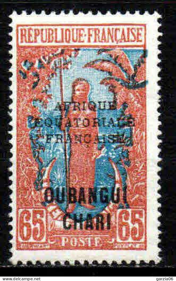 Oubangui Chari - 1927 - Tb Antérieurs  Surch   - N° 76  - Neuf *  - MLH - Nuevos