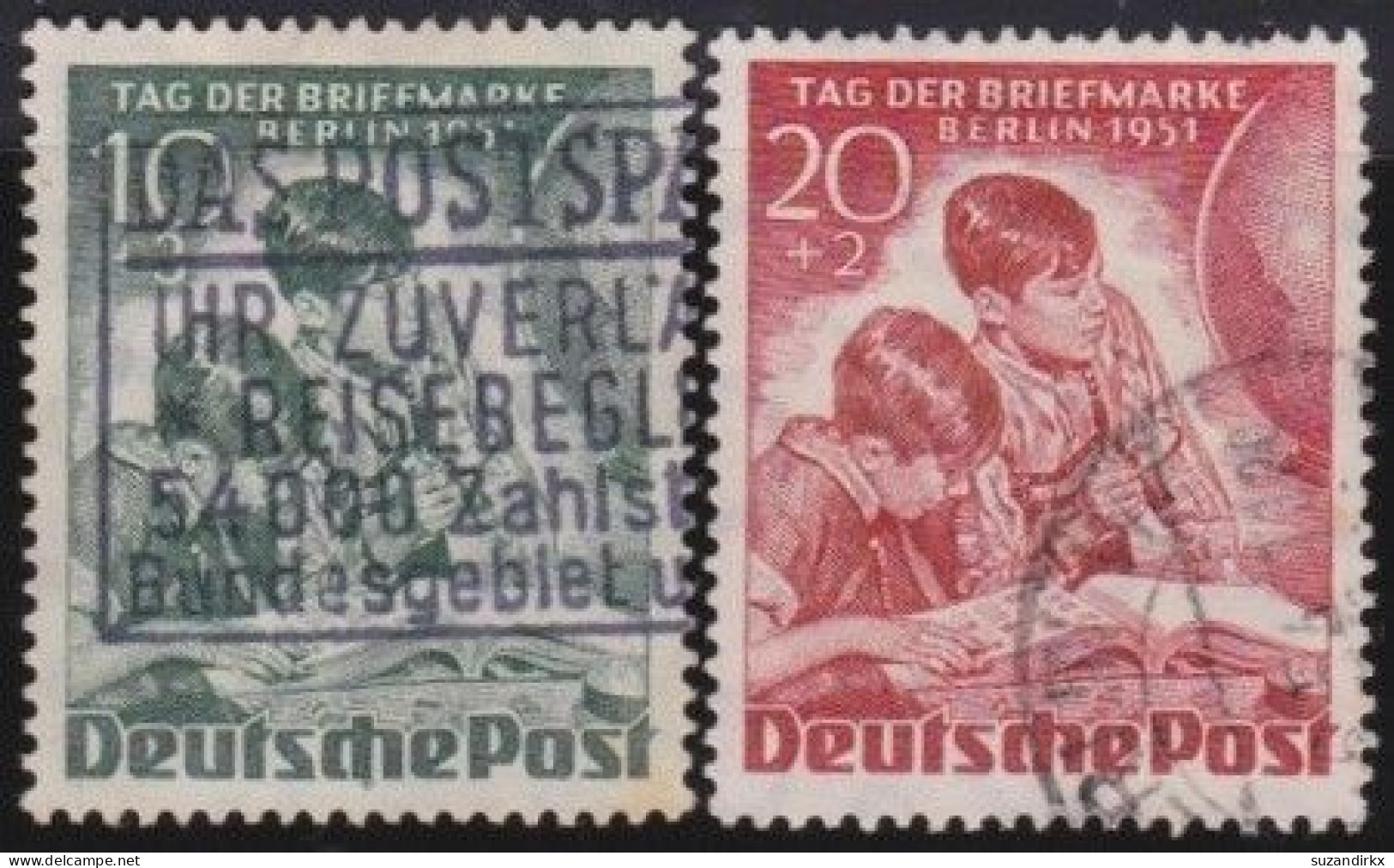 Berlin     -     Michel   -   80/81    -  O     -   Gestempelt - Used Stamps