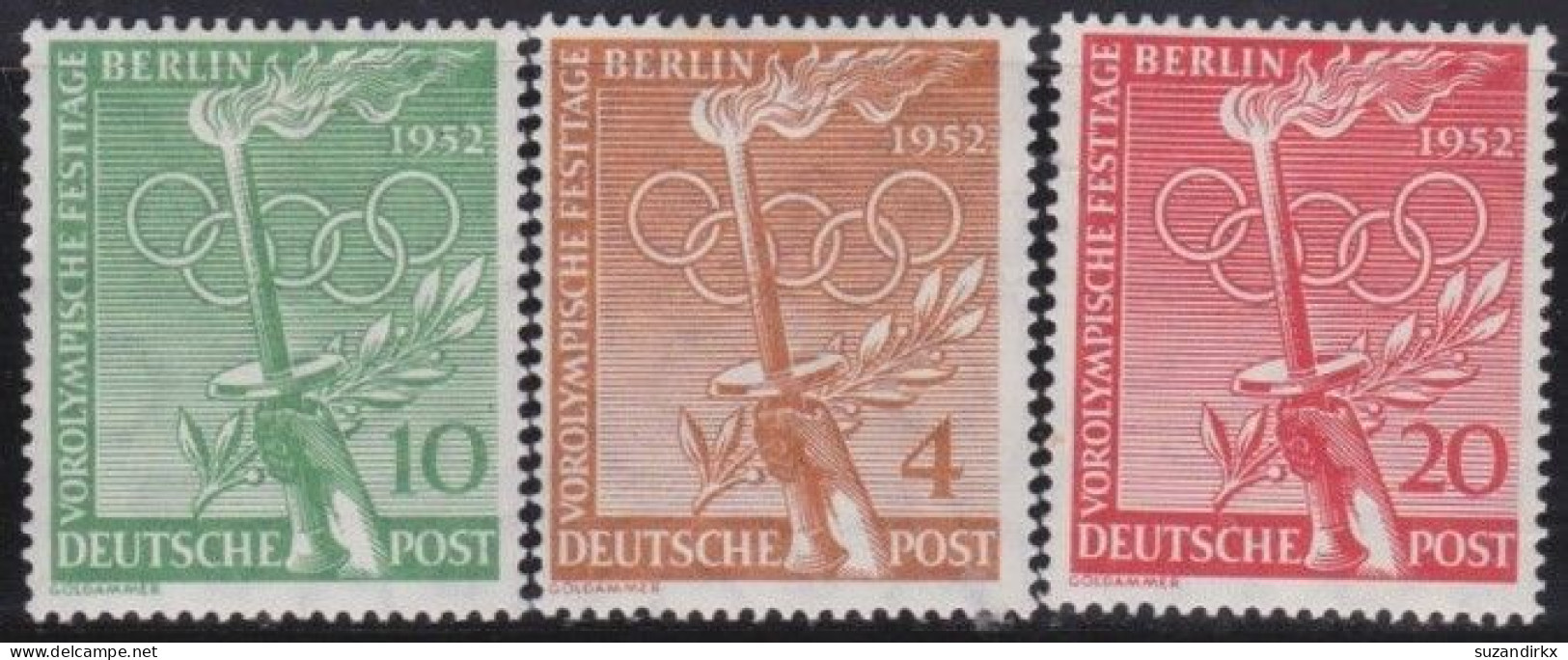Berlin     -     Michel   -   88/90     -  *     -  Ungebraucht Mit Gummi - Unused Stamps