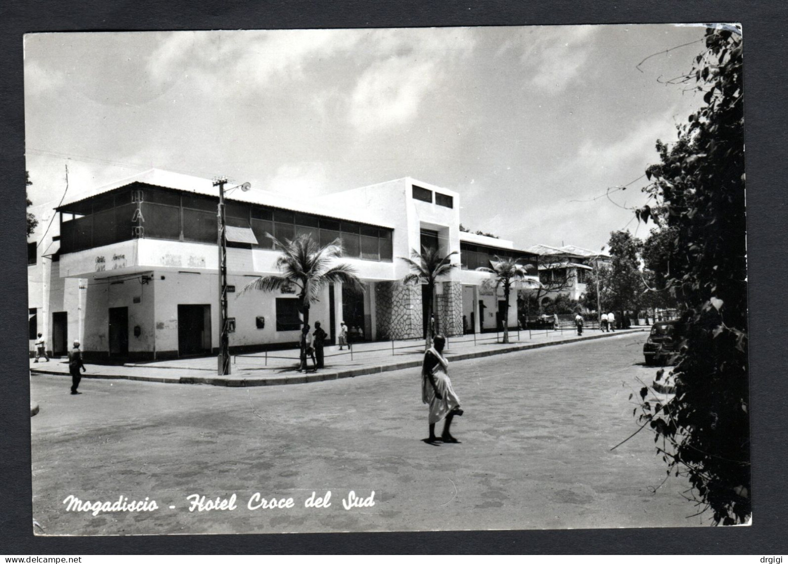 Somalia AFIS, POSTA VIAGGIATA 1957 (?), MOGADISCIO PER GLI USA - Somalië (AFIS)