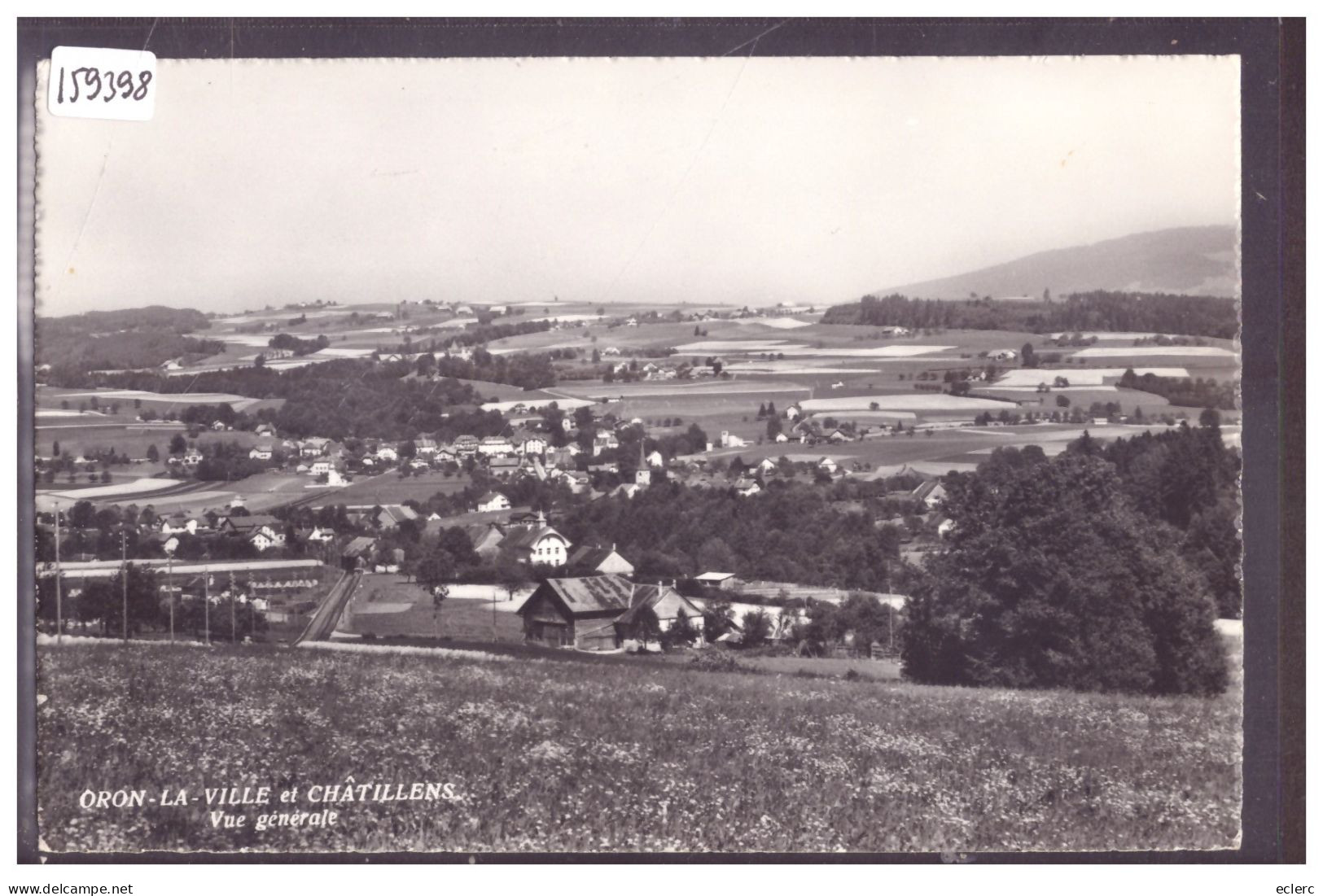 DISTRICT D'ORON - ORON LA VILLE ET CHATILLENS - TB - Châtillens