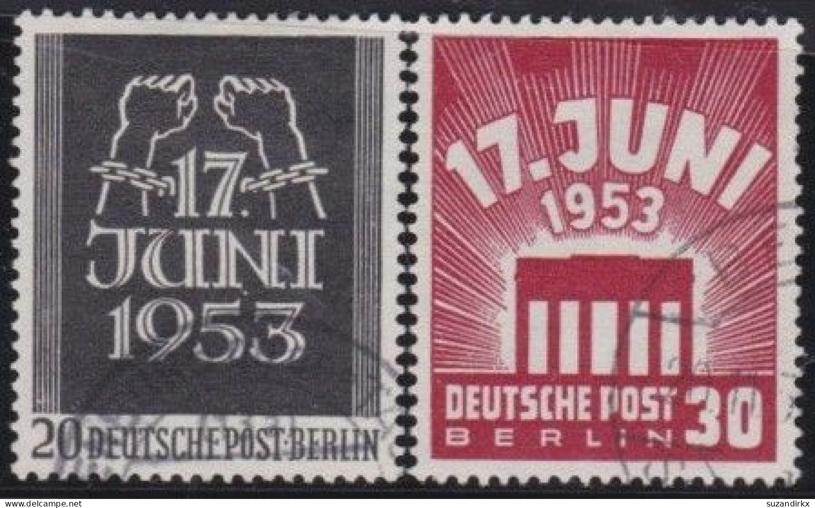 Berlin     -     Michel   -   110/111    -  O     -   Gestempelt - Used Stamps