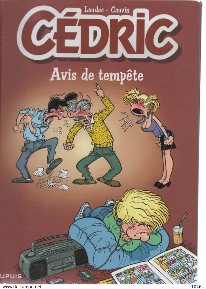 B.D.CEDRIC - AVIS DE TEMPETE  - E.O.2016 - Cédric