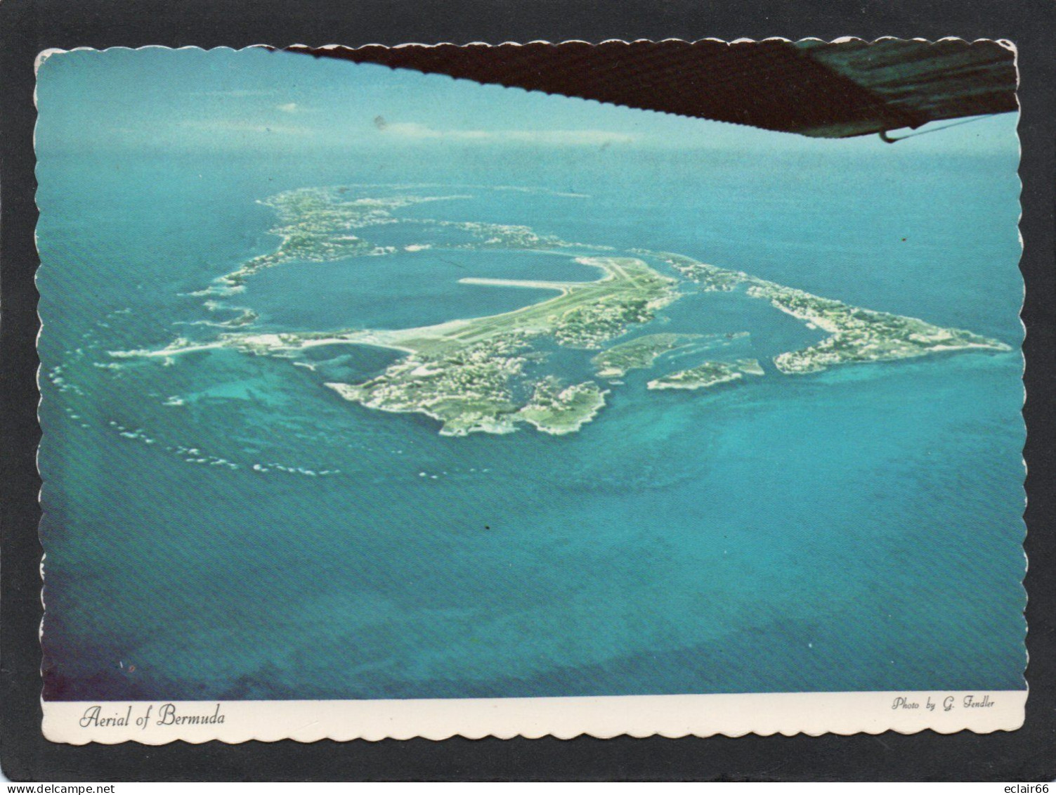 Bermuda - Red Perot Post Office Cancel  VUE  AERIENNE    CPM Année 1990 Postcard - - Bermuda