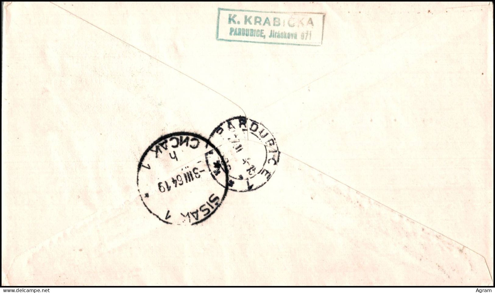 Czechoslovakia 1964, Registered Illustrated Cover Tourisam In Czechoslovakia W./psm Praha - Storia Postale