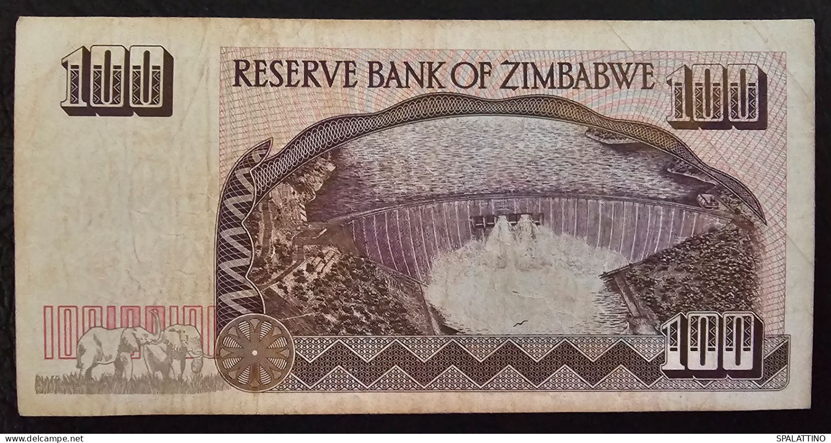 ZIMBABWE- 100 DOLLARS 1995. - Zimbabwe