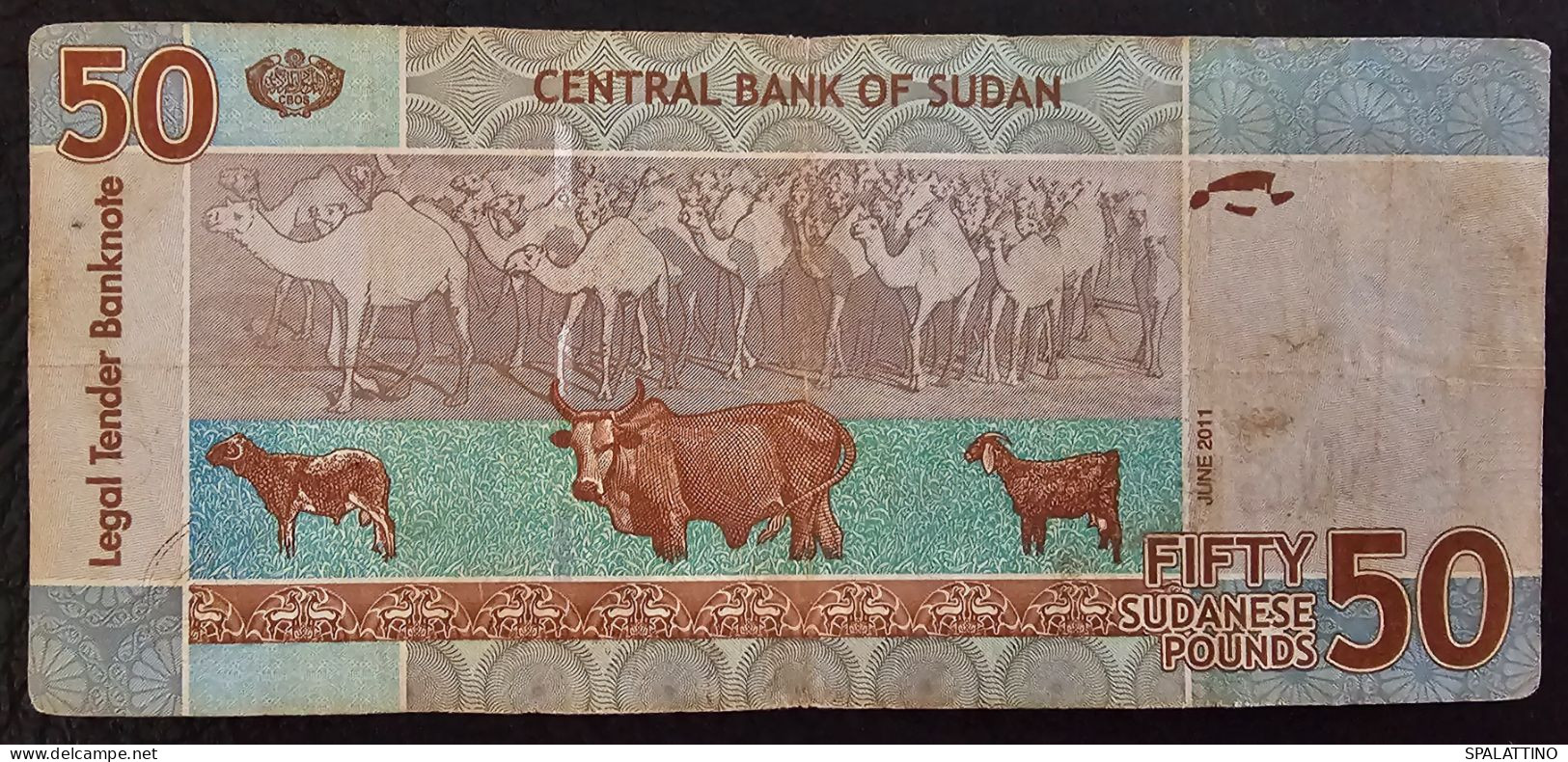 SUDAN- 50 POUNDS 2011. - Soudan