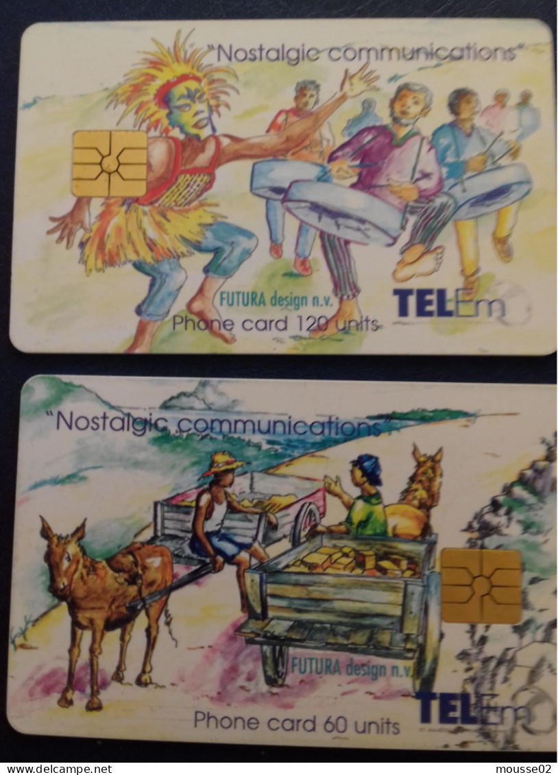 TELECARTE  SAINT MARTIN  ANTILLES  X 2 - Antillen (Overige)