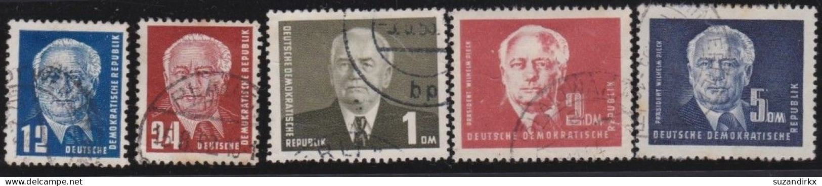 DDR     -     Michel   -   251/255      -  O        -  Gestempelt - Used Stamps