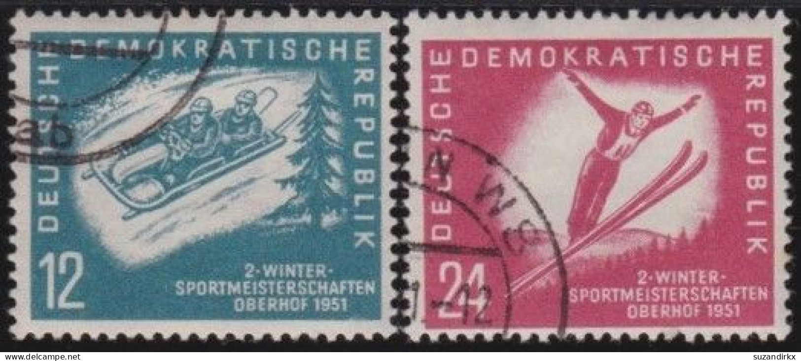 DDR     -     Michel   -   280/281      -  O        -  Gestempelt - Used Stamps