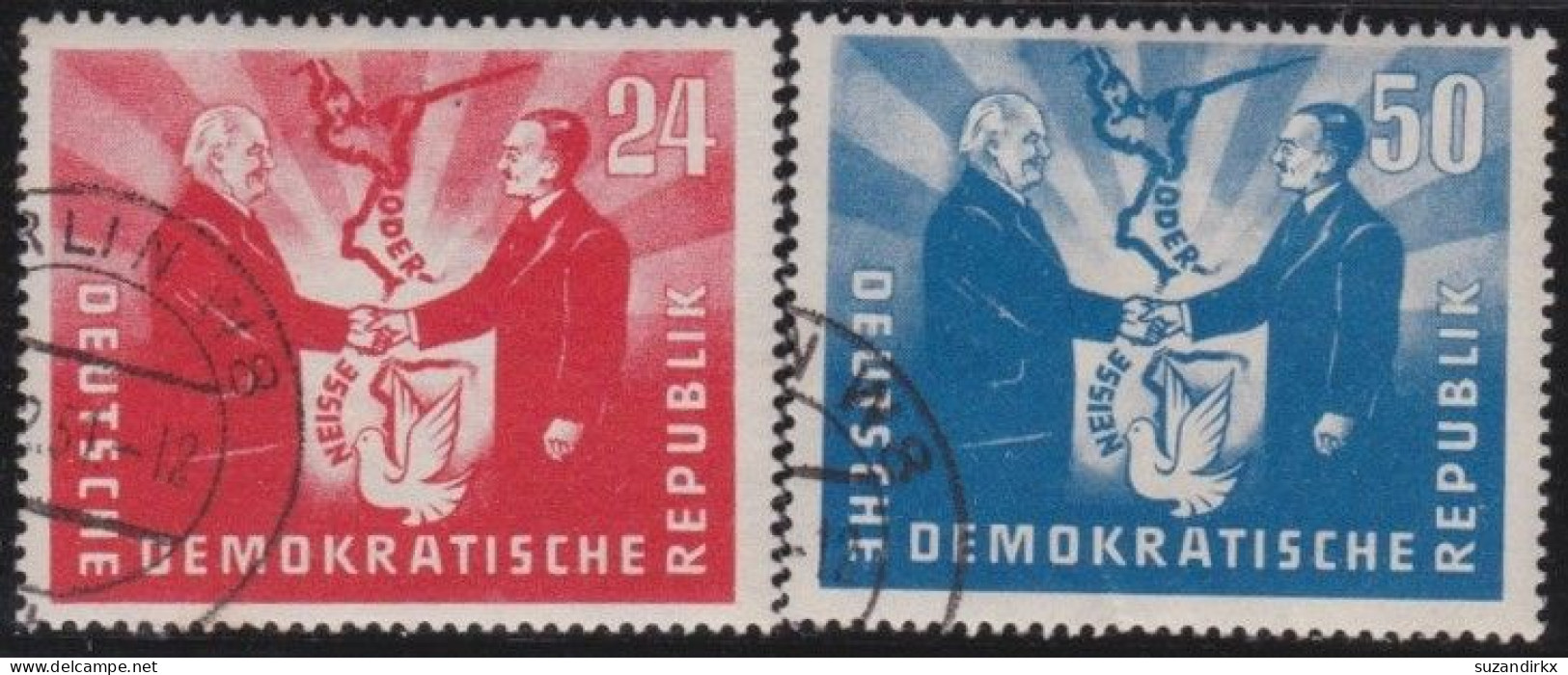 DDR     -     Michel   -   284/285       -  O        -  Gestempelt - Used Stamps