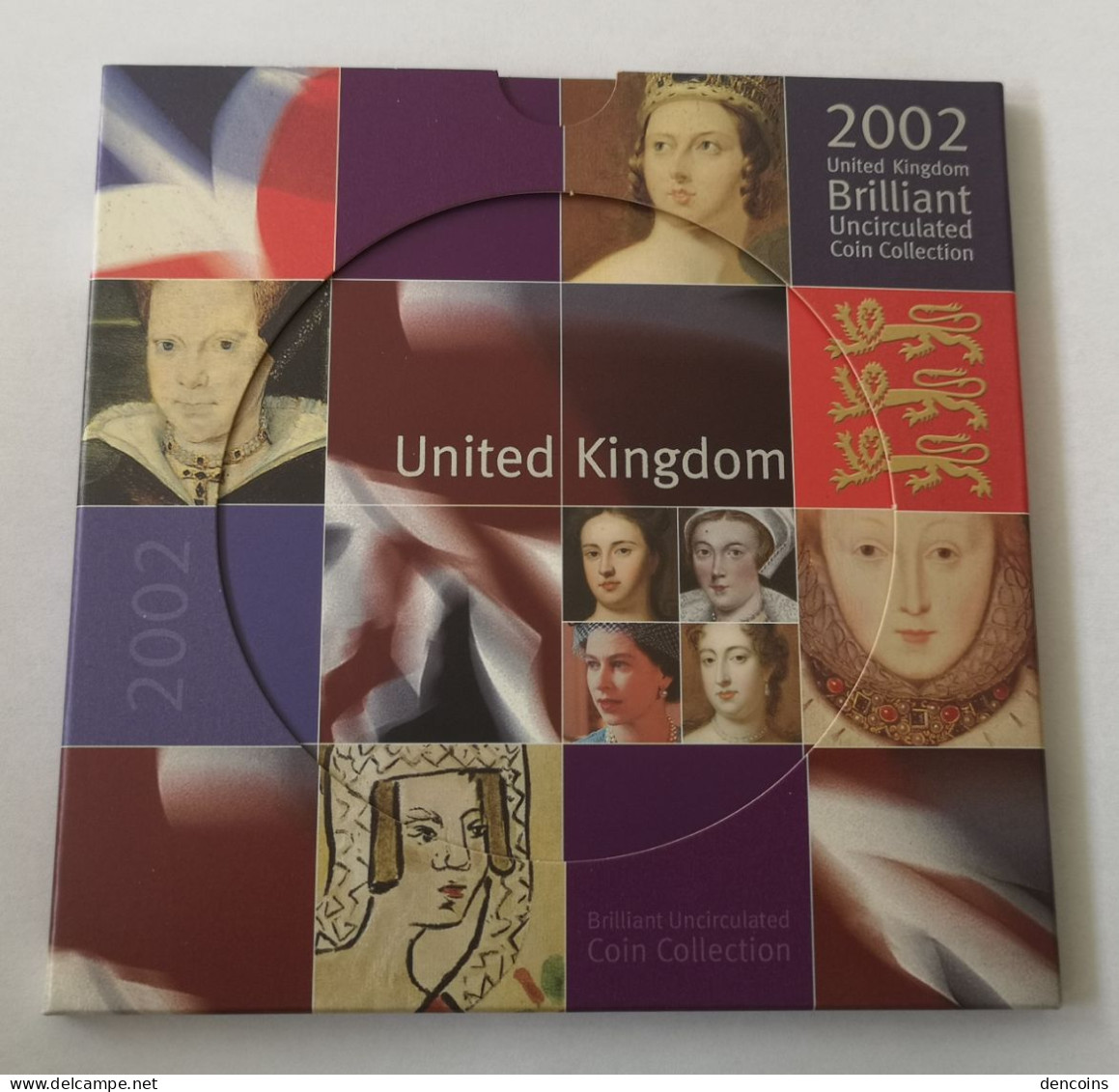 UNITED KINGDOM 2002 GREAT BRITAIN BU SET – ORIGINAL - GRAN BRETAÑA GB - Mint Sets & Proof Sets