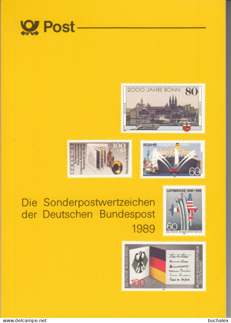 Bund Jahrbuch 1989 Die Sonderpostwertzeichen Postfrisch/MNH - Komplett - Collections Annuelles