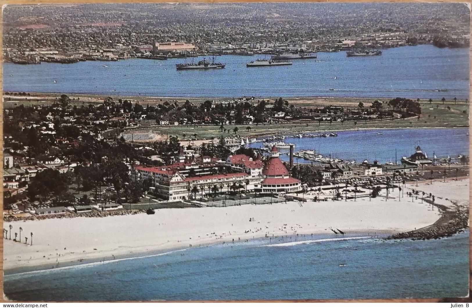 Californie, Baie De San Diego, Ocean Pacific, Hotel Et Base Navale Militaire - San Diego