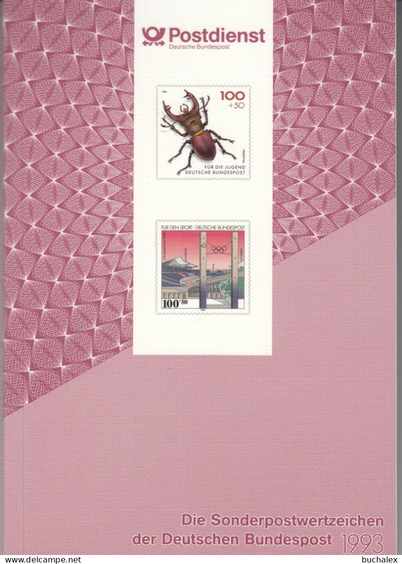 Bund Jahrbuch 1993 Die Sonderpostwertzeichen Postfrisch/MNH - Komplett - Collections Annuelles