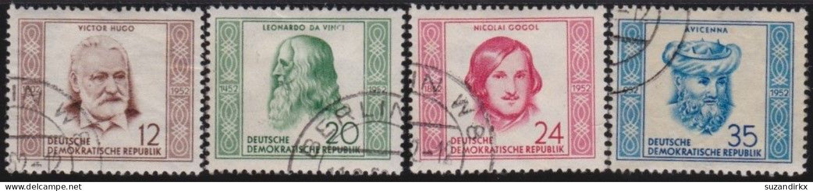 DDR     -     Michel   -   311/314     -  O        -  Gestempelt - Gebraucht