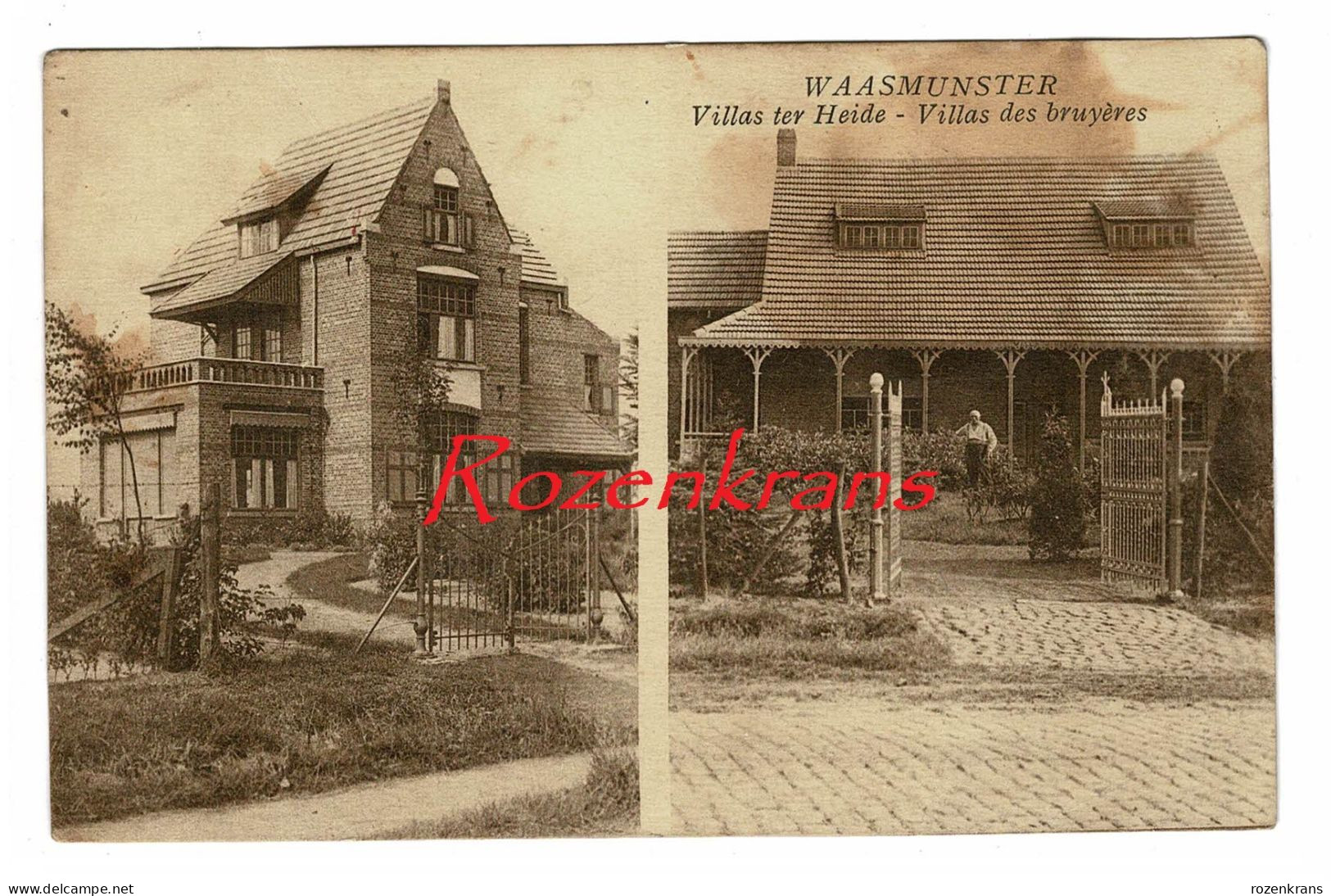 Waasmunster Villas Ter Heide - Villa Des Bruyères - Geanimeerd ZELDZAAM Aan Villa Les Aleyons (Knocke-Le Zoute) - Waasmunster