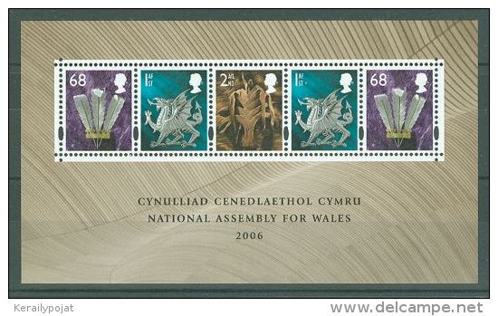 Wales - 2006 Parliament Block MNH__(TH-9310) - Wales