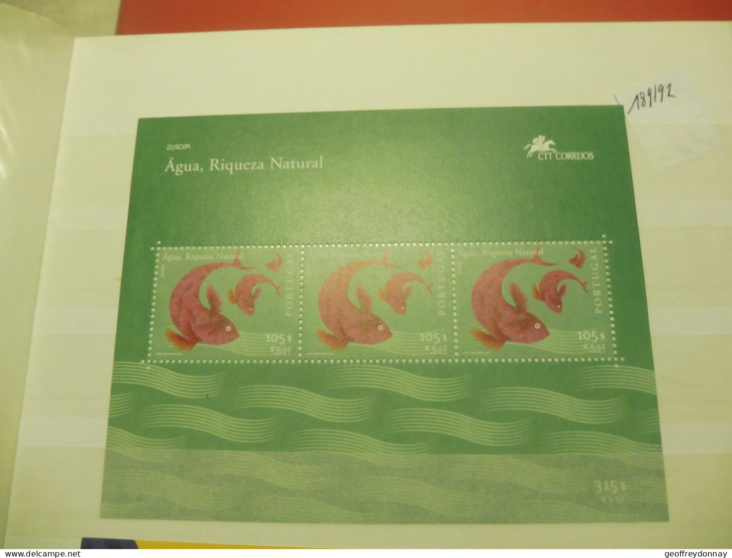 Europa Bl Bloc Blok 173 Mnh Neuf ** Année 2001 Portugal - 2001