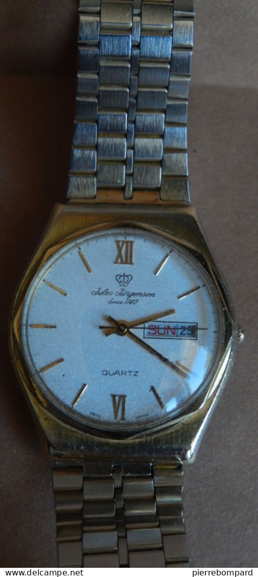 montre Jules Jurgensen avec dateur