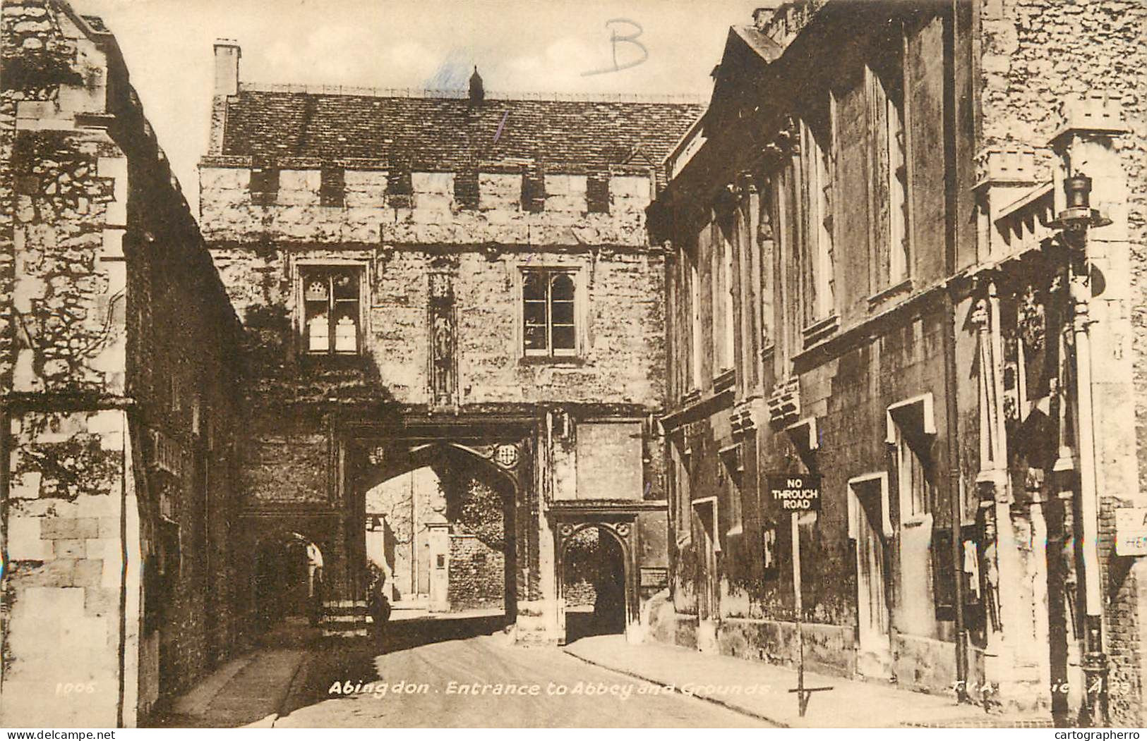 United Kingdom England Abingdon Abbey Entrance - Oxford