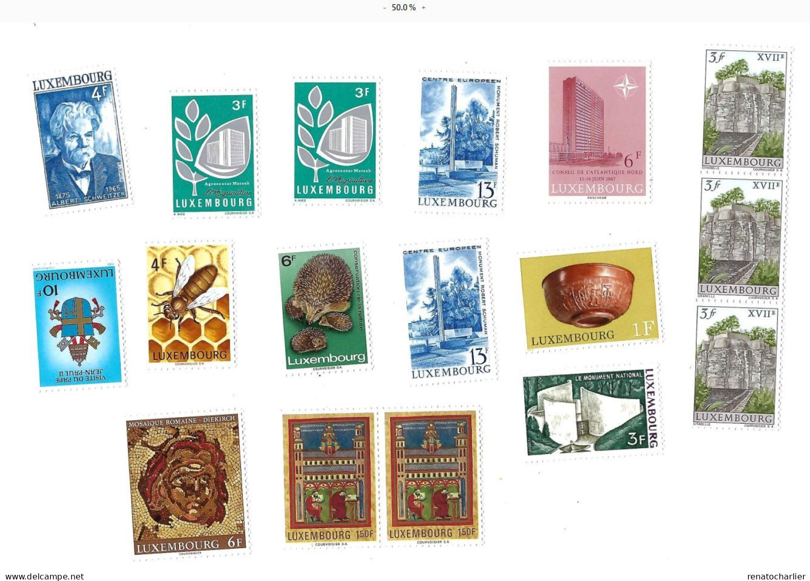 Collection De 70 Timbres MNH,Neufs Sans Charnière. - Verzamelingen