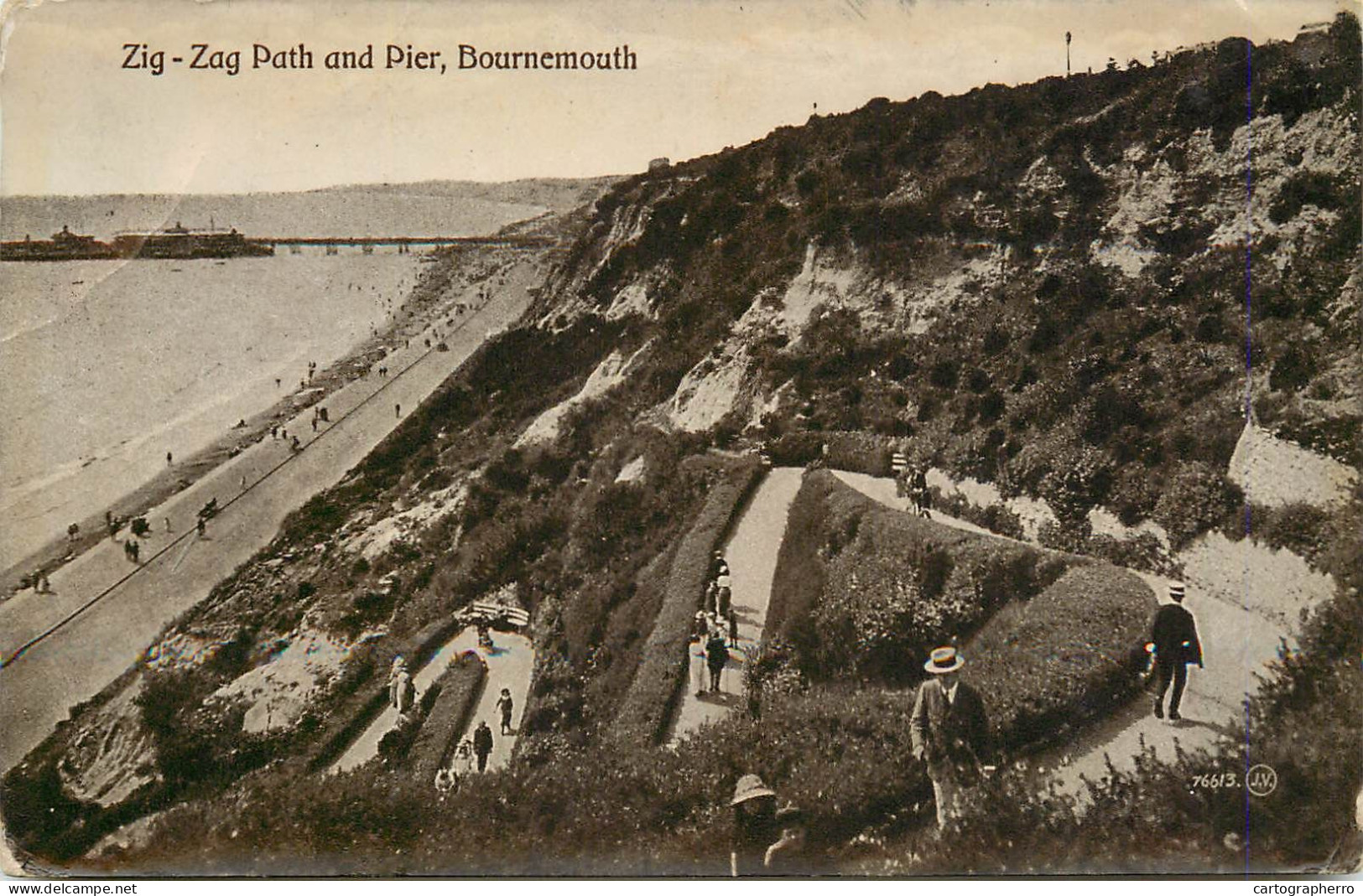 United Kingdom England Bournemouth Zig Zag Path - Bournemouth (a Partire Dal 1972)