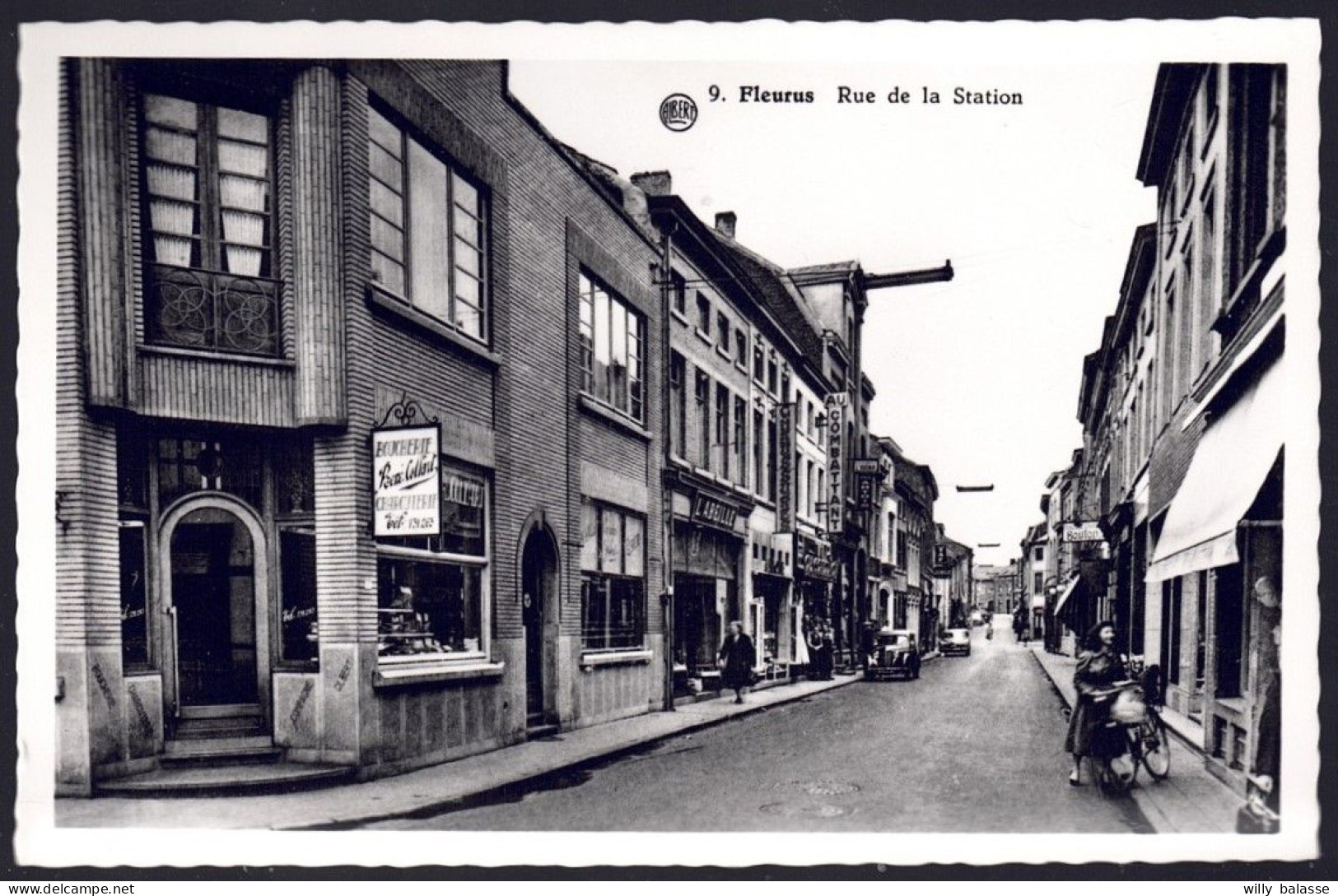 +++ CPSM - FLEURUS - Rue De La Station   // - Fleurus