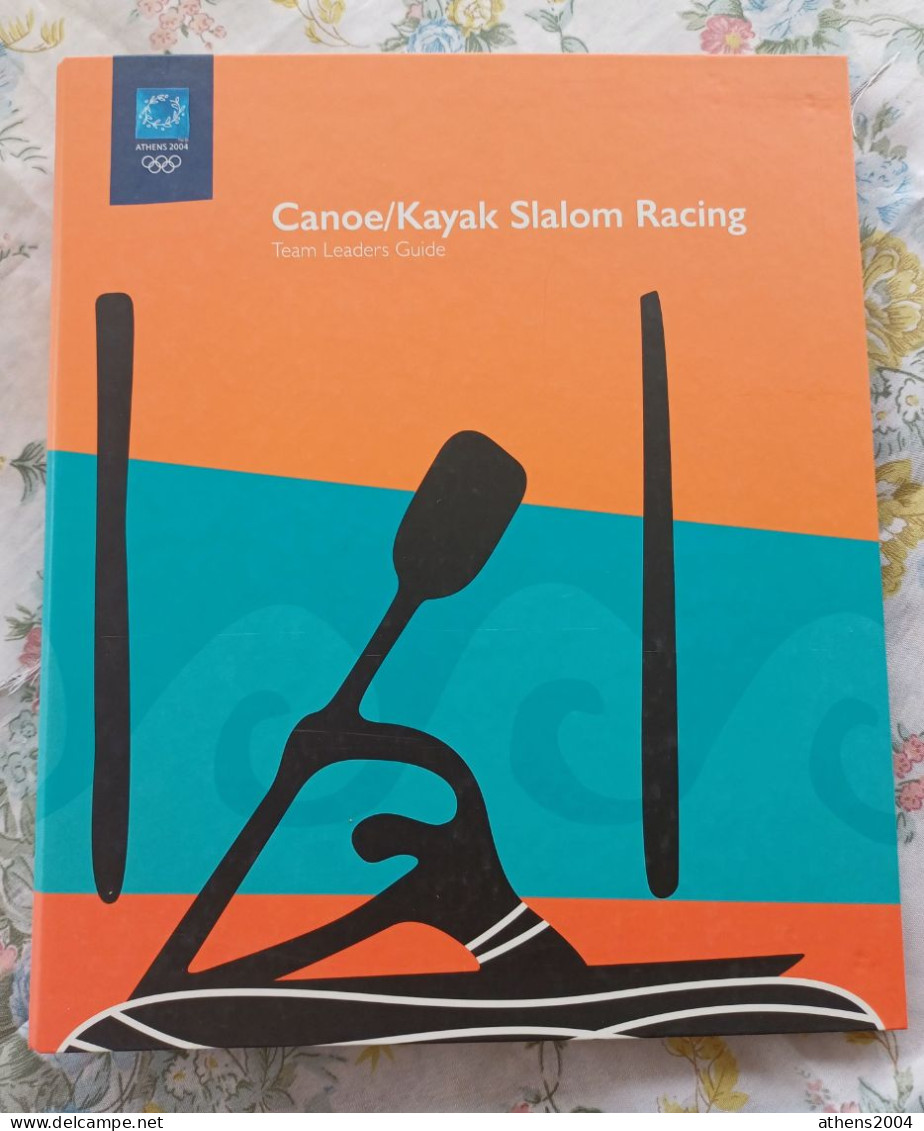 Athens 2004 Olympic Games - Canoe Kayak Slalom Book-folder - Libros