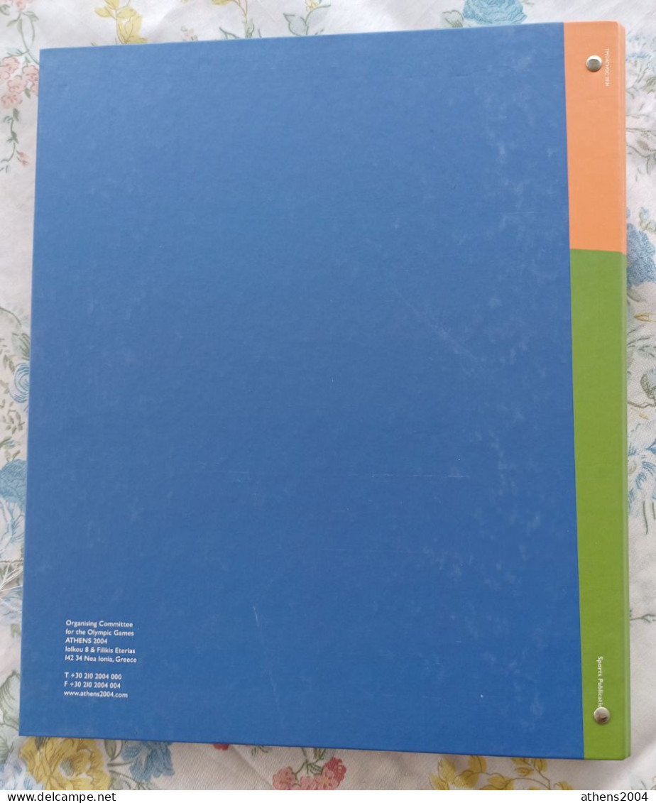 Athens 2004 Olympic Games - Trampoline Book-folder - Livres