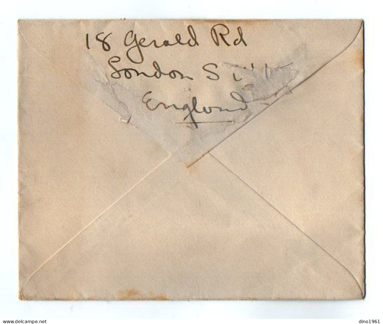 TB 4391 - 1925 - LSC / LWC - Lettre / Letter From LONDON To NEW - YORK City U.S.A. Via  "  SS. OLYMPIC " Ocean Liner - Covers & Documents