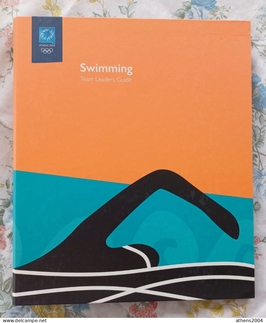 Athens 2004 Olympic Games - Swimming Book-folder - Libros