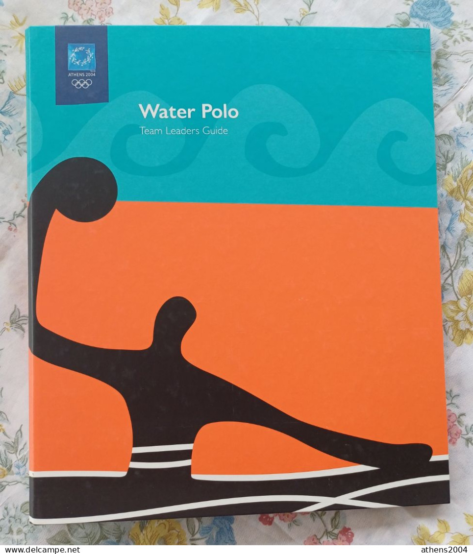 Athens 2004 Olympic Games - Water Polo Book-folder - Livres