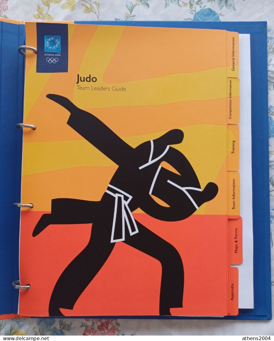 Athens 2004 Olympic Games - Judo Book-folder - Books