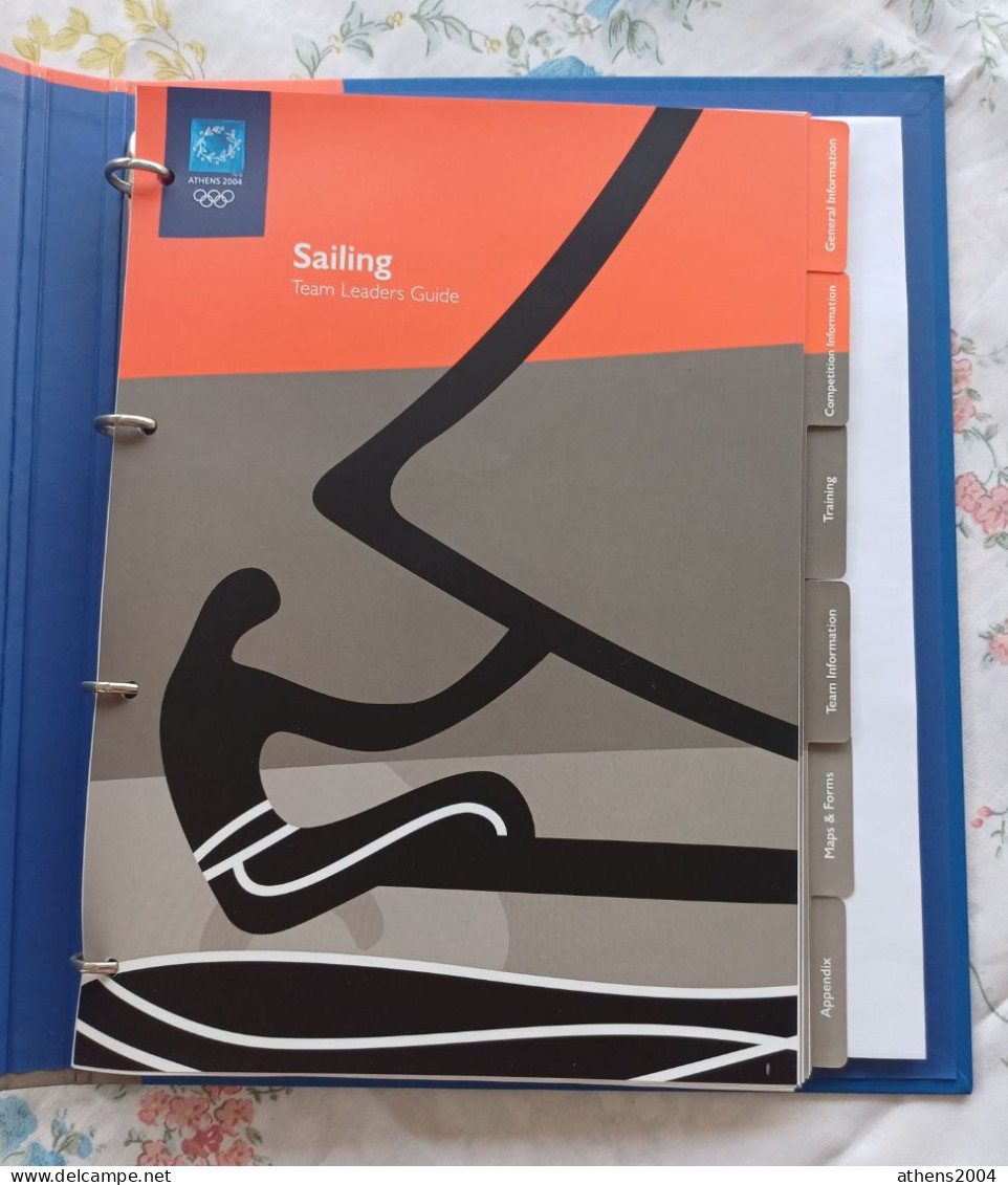 Athens 2004 Olympic Games - Sailing Book-folder - Boeken