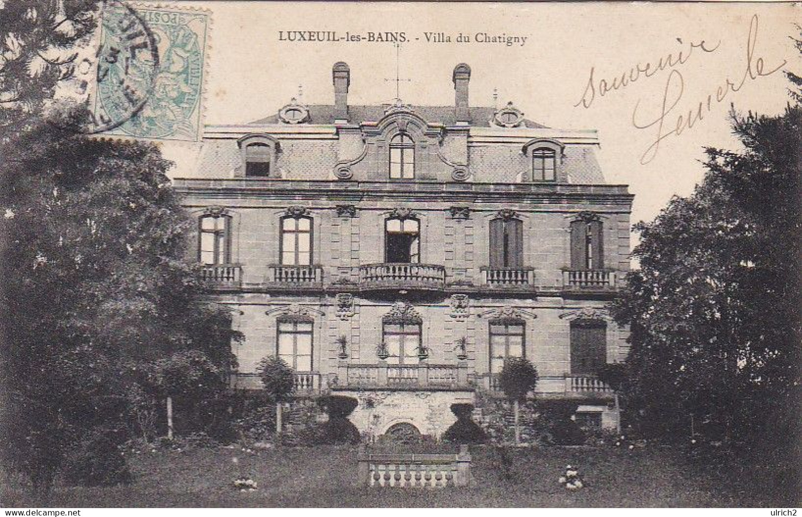 AK Luxeuil-les-Bains - Villa Du Chatigny - 1905 (65477) - Luxeuil Les Bains