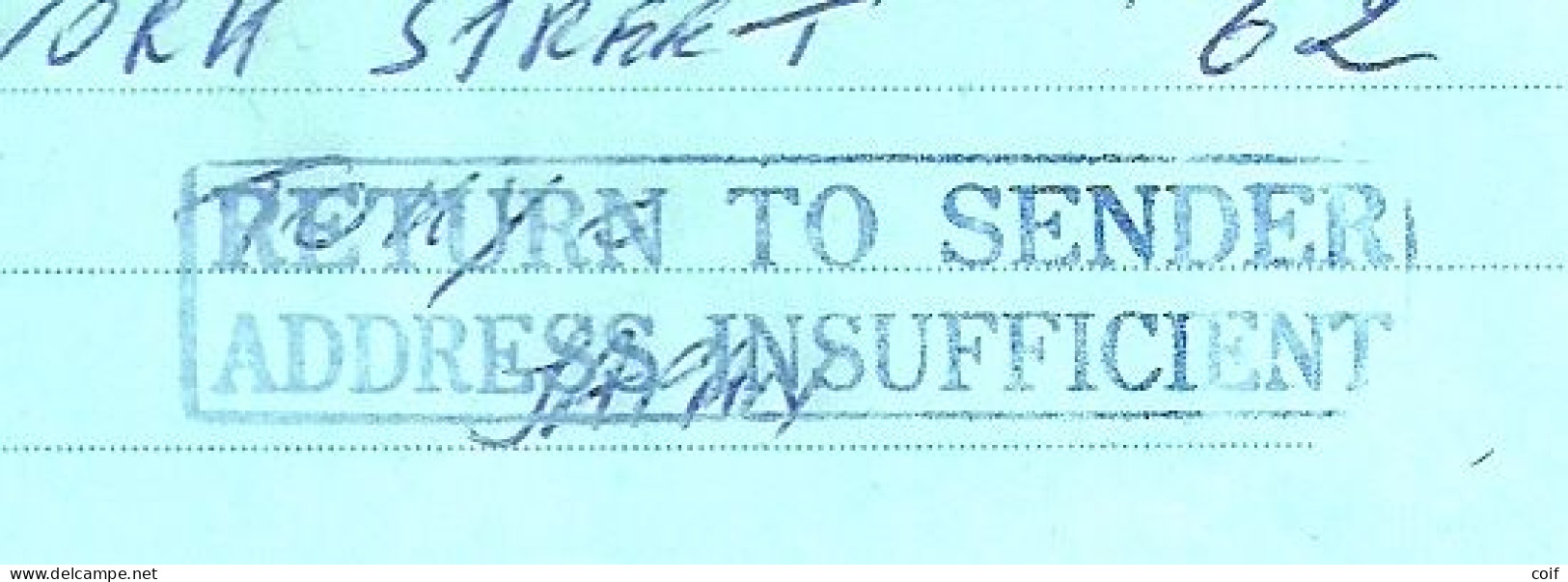 3264 Op Luchtpostblad / Aerogramme Stempel LEUVEN Naar JAPAN , Stempel RETURN TO SENDER ADDRESS INSUFFICIENT - Aerogrammi