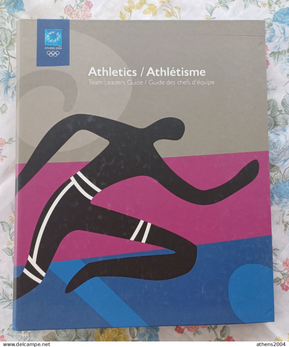 Athens 2004 Olympic Games - Athletics Book-folder - Libri