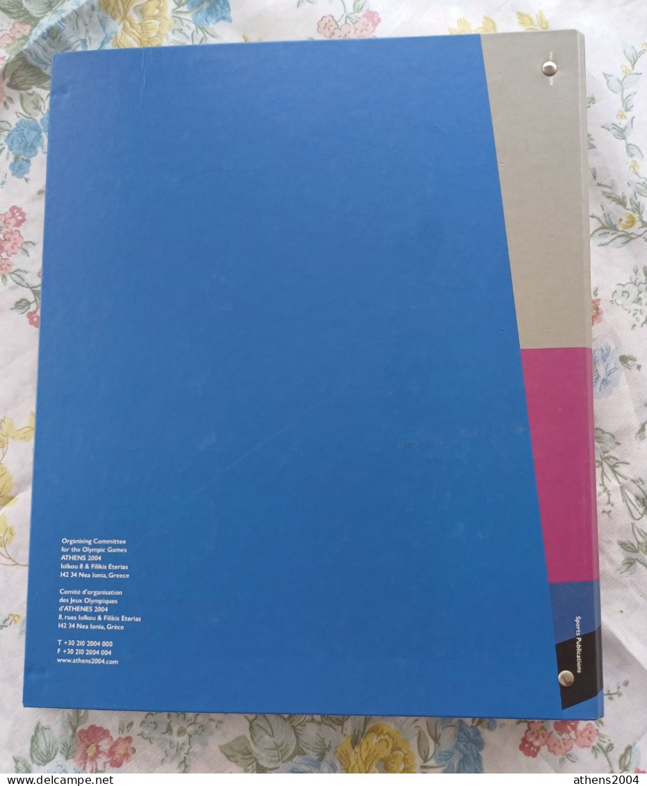 Athens 2004 Olympic Games - Athletics Book-folder - Livres