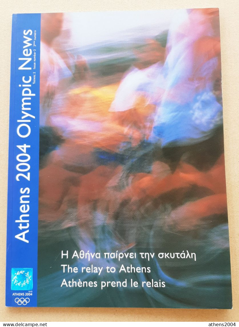 Athens 2004 Olympic Games - ''Olympic News'' Magazine Issue 2, Gr, En & Fr Language - Livres