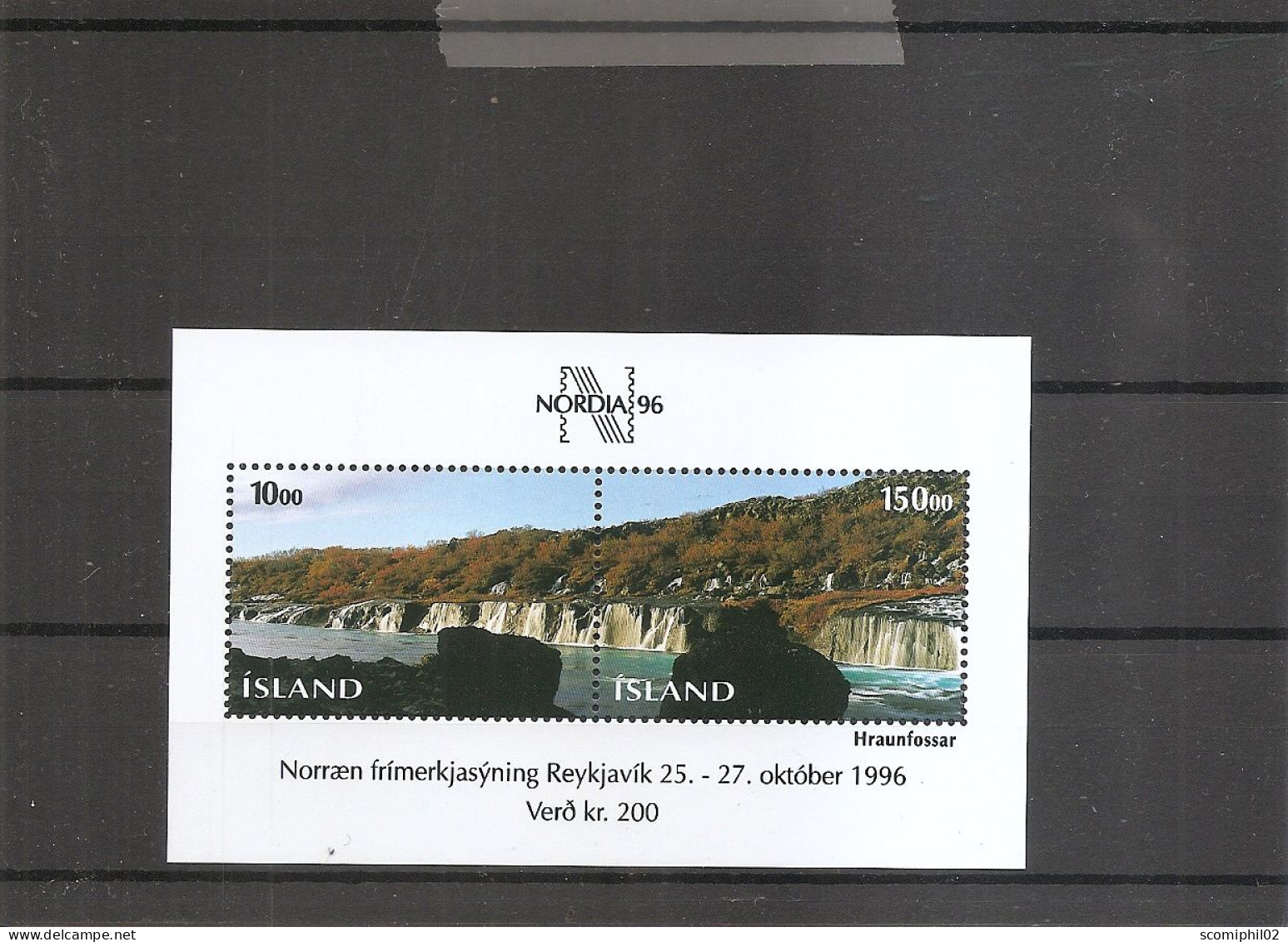 Islande ( BF 18 XXX -MNH ) - Blocks & Sheetlets
