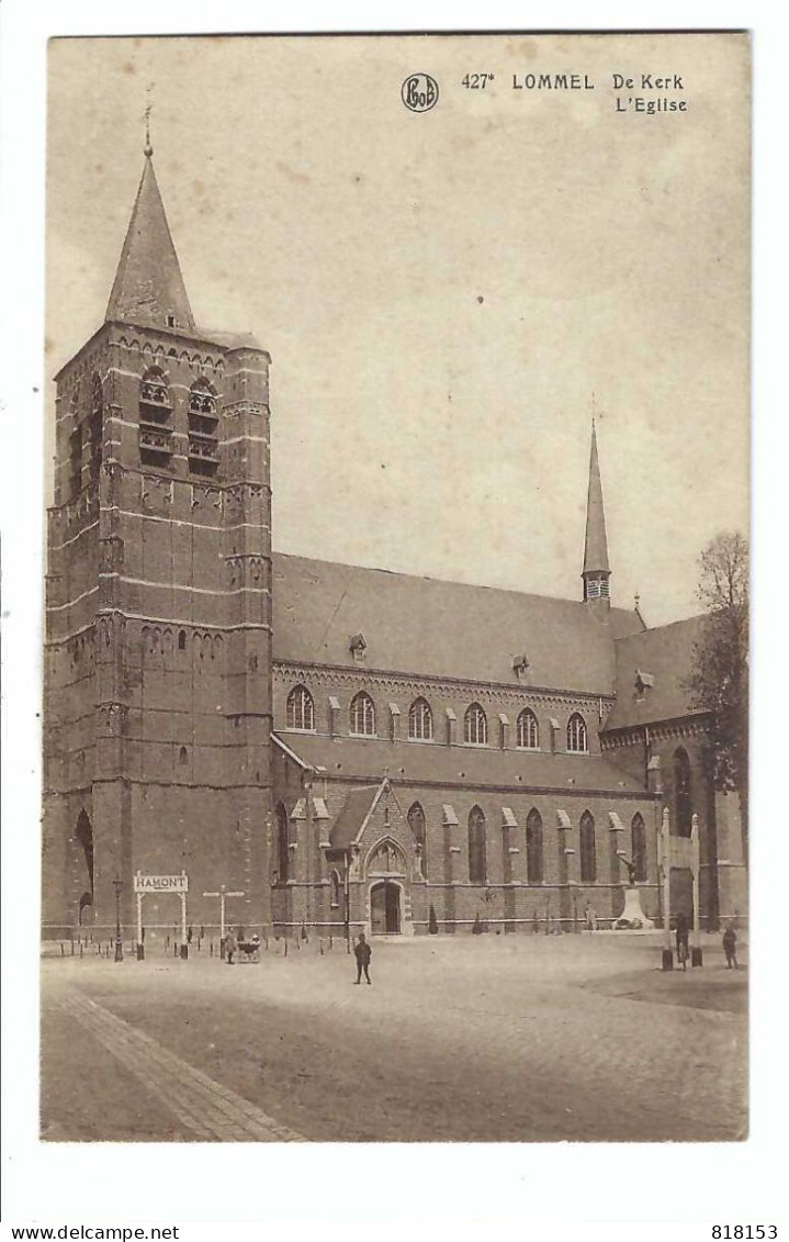 Lommel  427*  LOMMEL   De Kerk    L'Eglise  1925 - Lommel