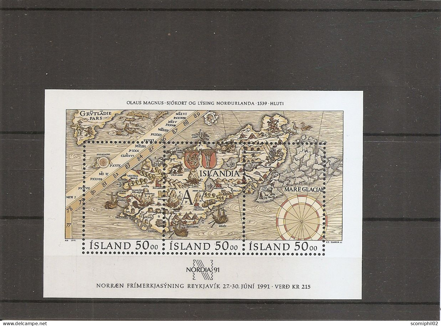 Islande ( BF 12 XXX -MNH ) - Blocchi & Foglietti