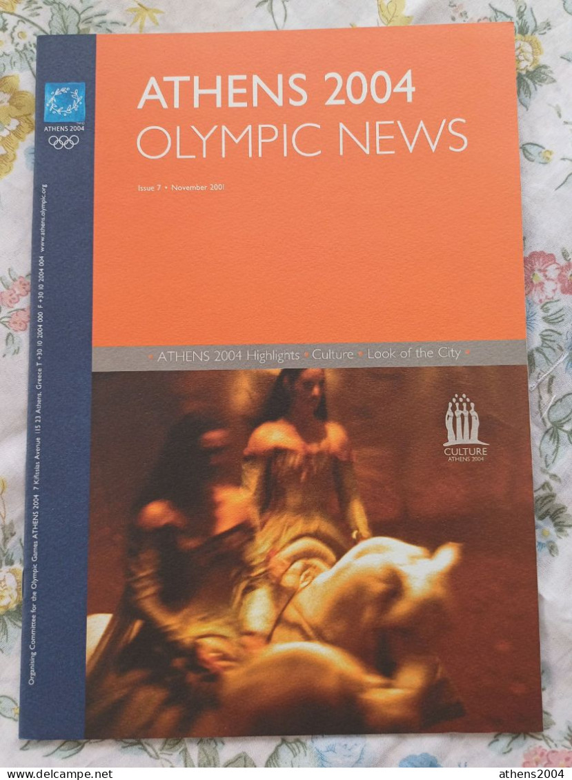 Athens 2004 Olympic Games - ''Olympic News'' Magazine Issue 7, En Language - Libri