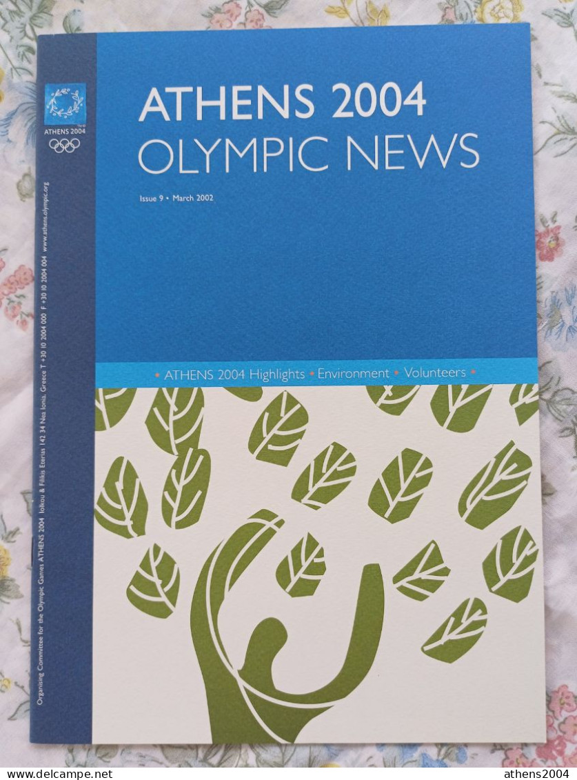 Athens 2004 Olympic Games - ''Olympic News'' Magazine Issue 9, En Language - Libros
