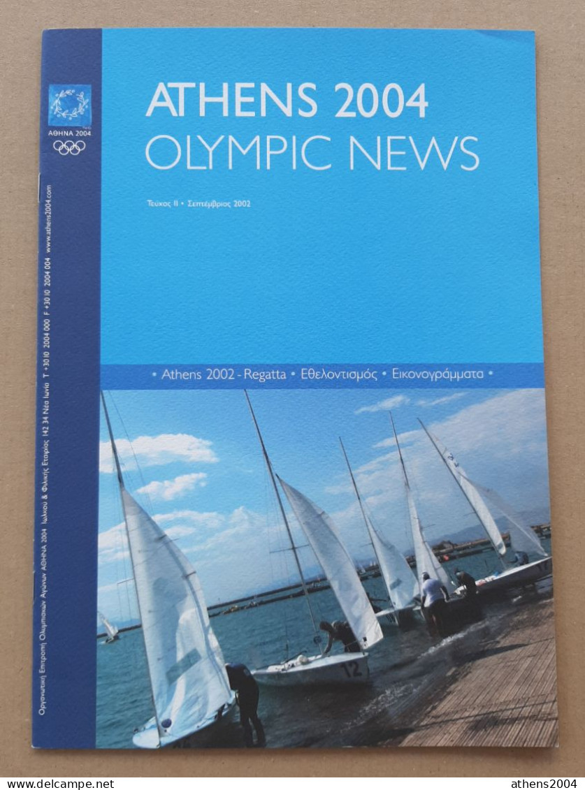 Athens 2004 Olympic Games - ''Olympic News'' Magazine Issue 11, Gr Language - Livres