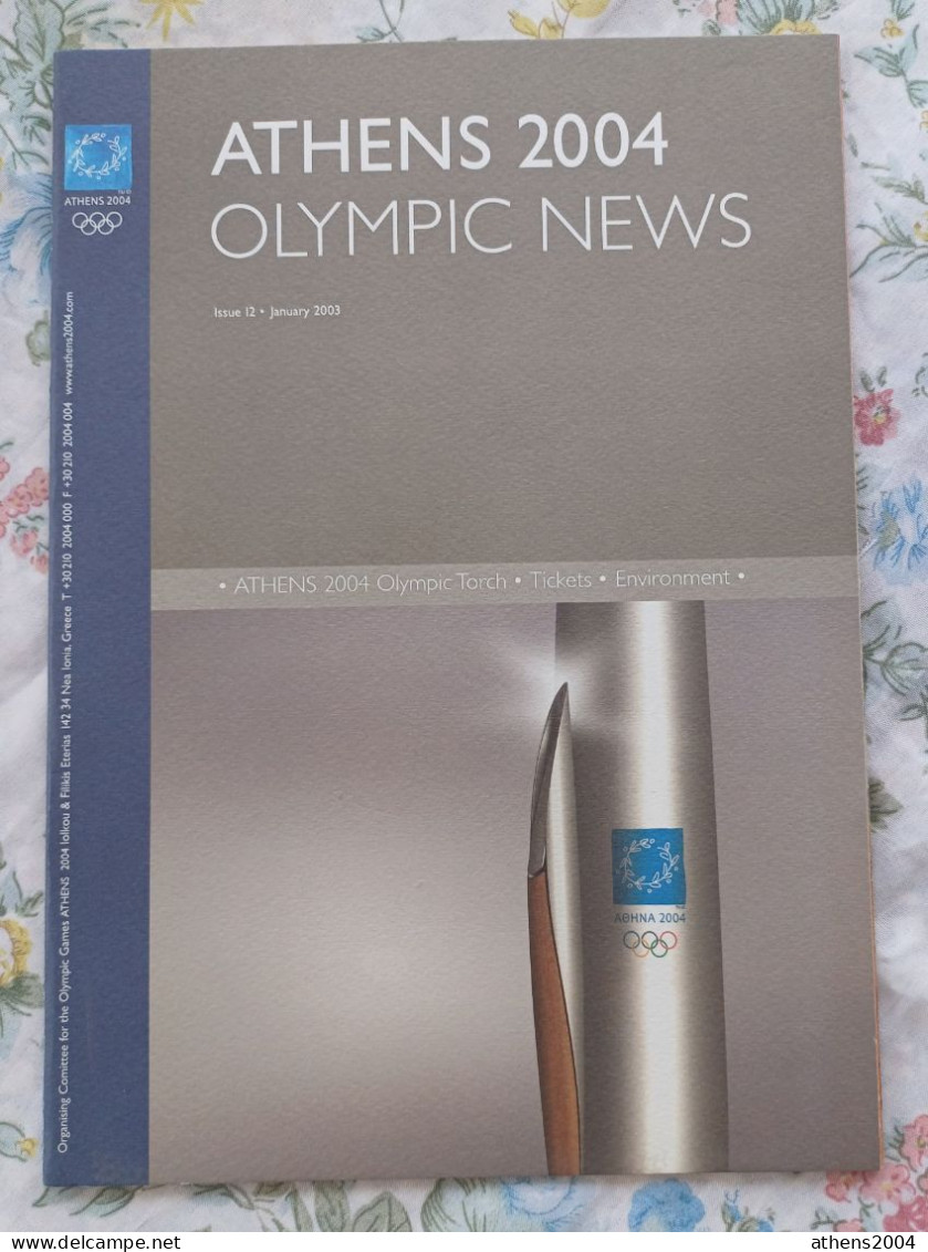 Athens 2004 Olympic Games - ''Olympic News'' Magazine Issue 12, En Language - Bücher