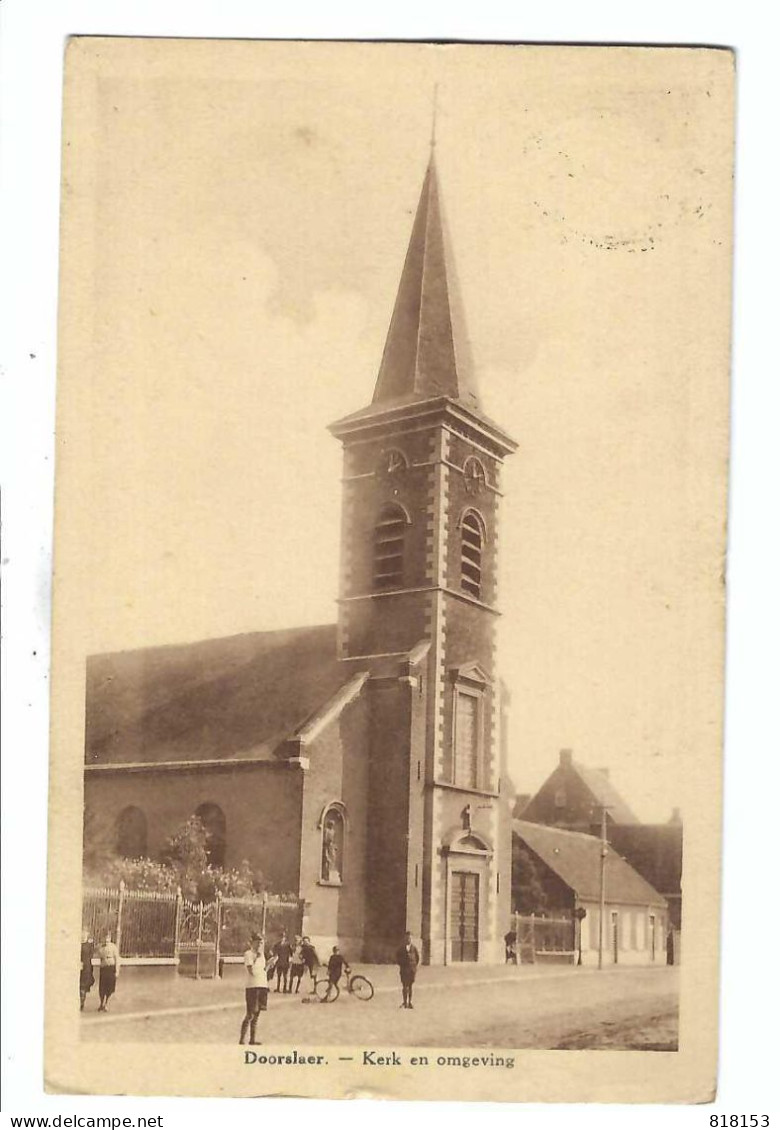 Doorselaar  Doorselaer - Kerk En Omgeving - Lokeren