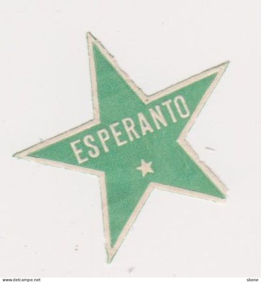 Vignette Esperanto étoile - Esperanto