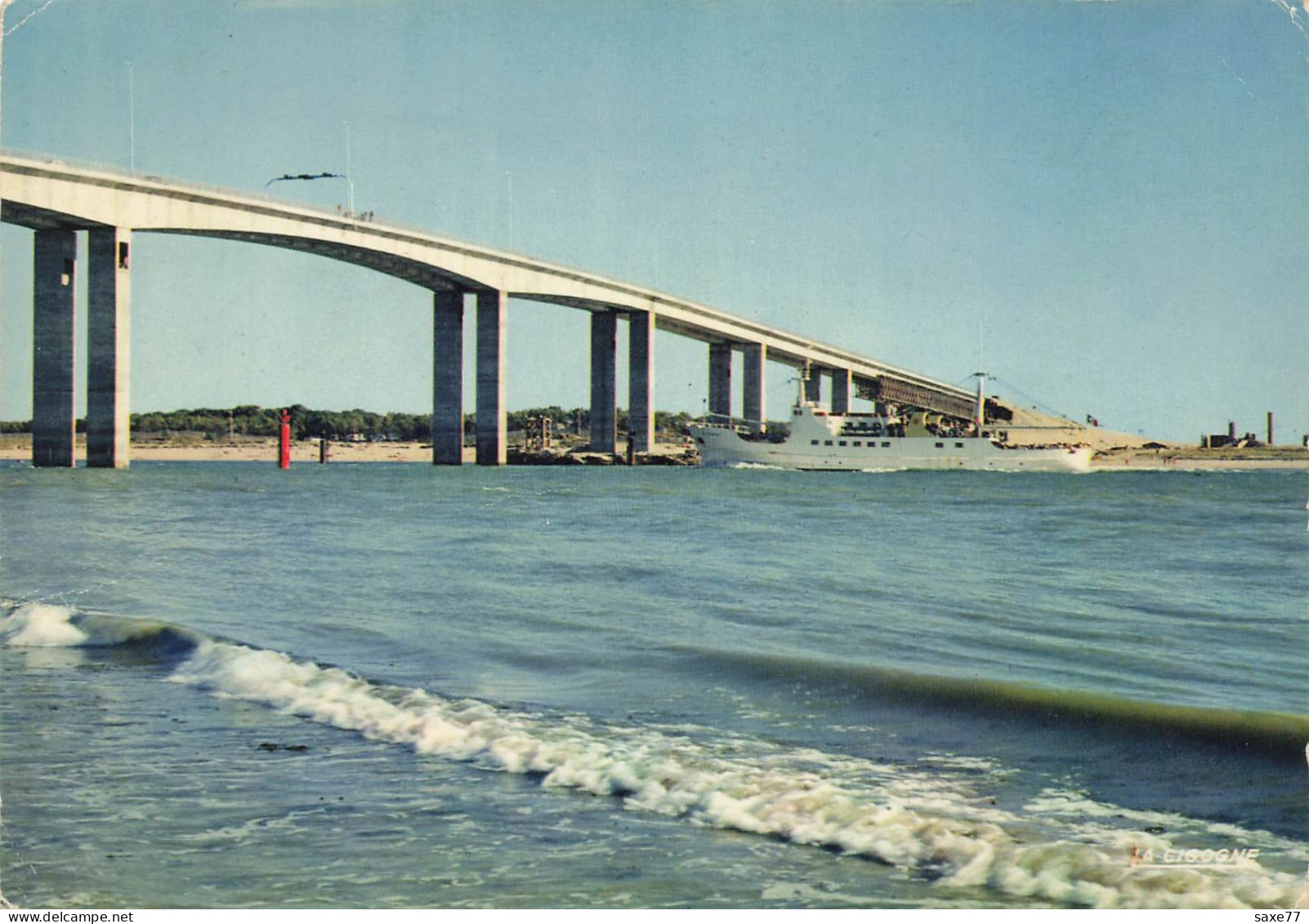 ILE De NOIRMOUTIER - Pont Reliant L'ïle Au Continent - Noirmoutier